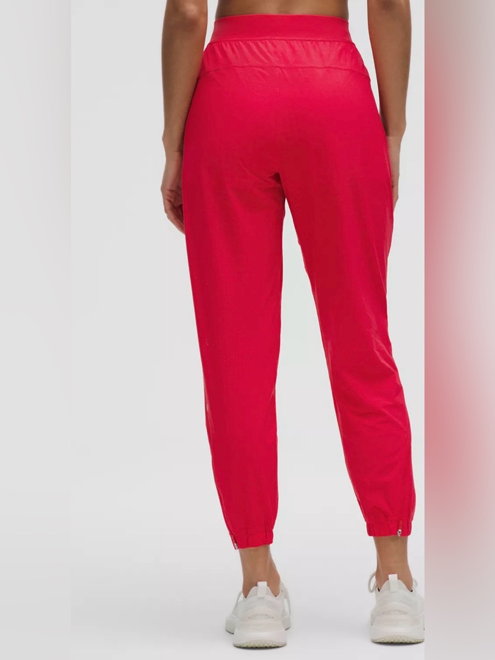 Lululemon adapted state  perforated high -rise  women’s joggers  red golow